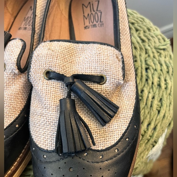 Miz Mooz New York Leather Slip-on Loafers - 6.5/37 - Picture 6 of 13